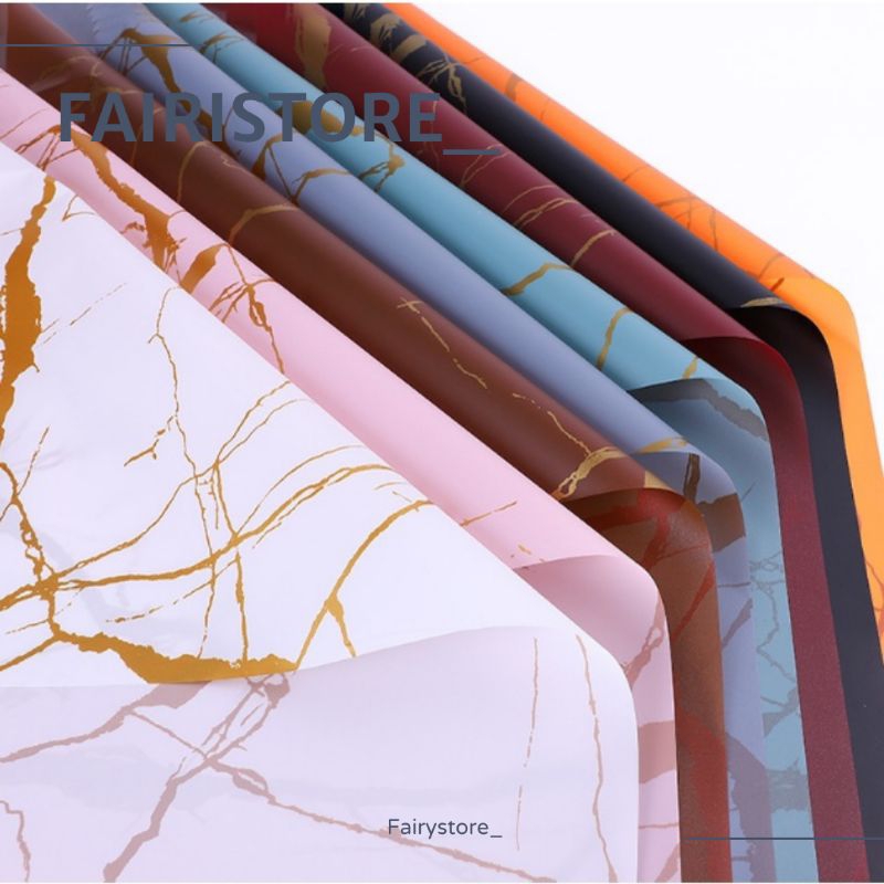 

Kertas Bunga Gold Marble Calacatta Paper Kertas Buket Bunga Wrapping Paper (58×58) — K71