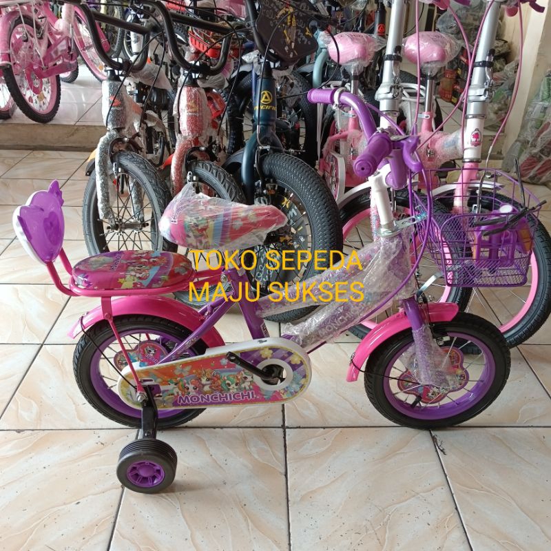 sepeda anak mini 12 inch monchichi