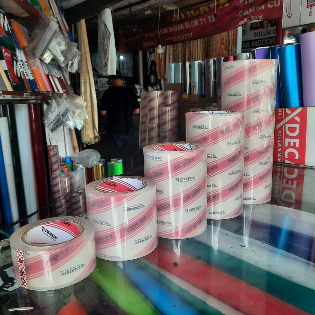 MASKING TAPE DEREK TRASPERTAPE STIKER CUTING