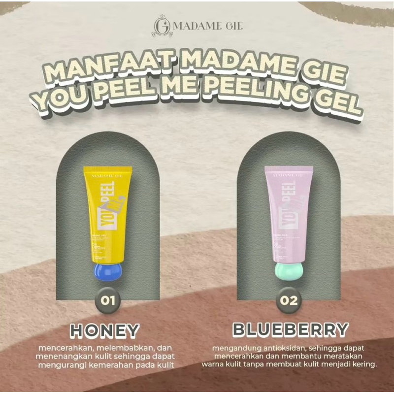 MADAME GIE peeling gel