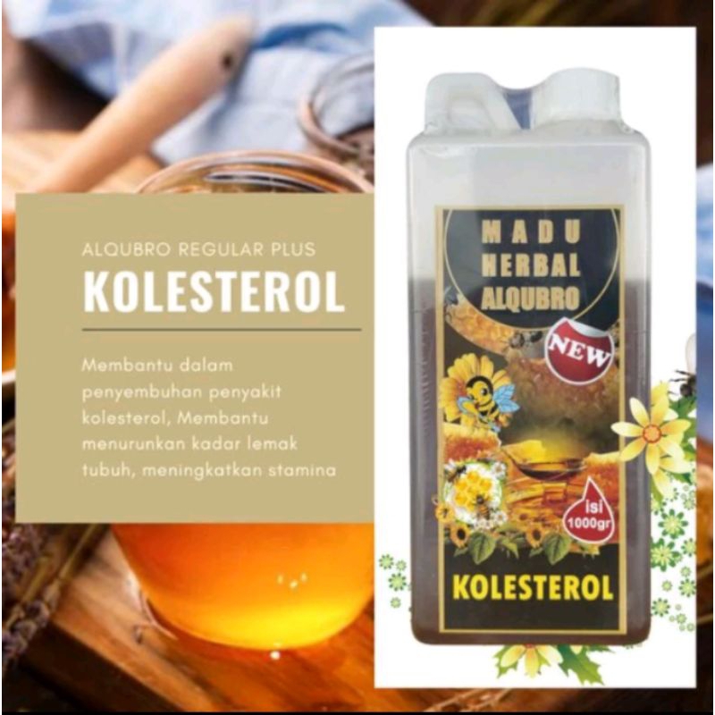 

Madu Kolesterol Asli Al Qubro 1kg