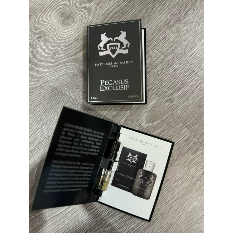 Parfums de marly pegasus exclusif parfum vial