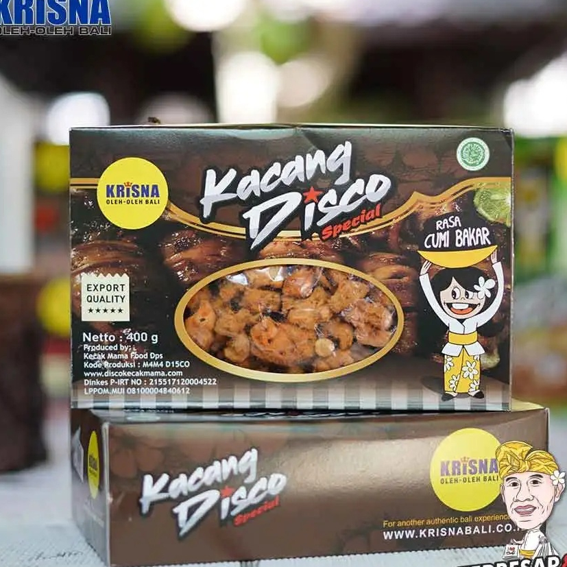 

101BALIGIFT - Kacang disco krisna spesial banyak rasa FREE BUBBLE WRAP