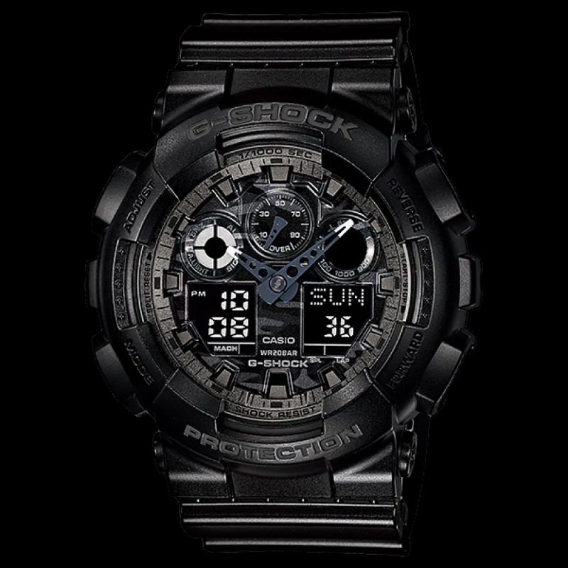 JAM G-SHOCK GA-100CF-1 / GA 100CF 1 / GA100CF1