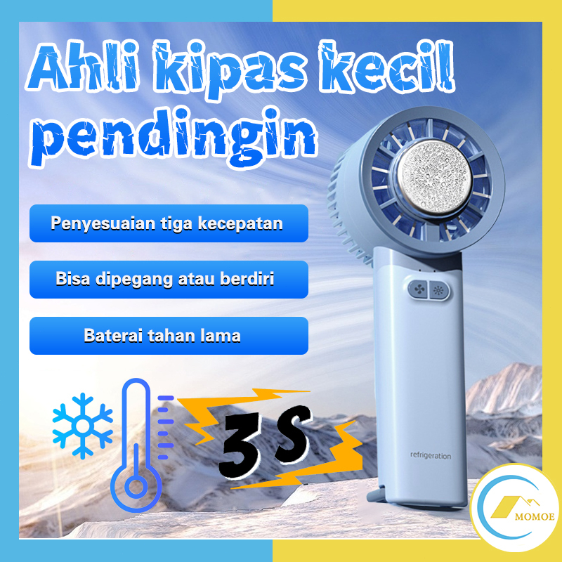 ✨COD✨kipas angin portable Mini Fan Portable Semiconductor Cooling Tech miniso kipas angin mini