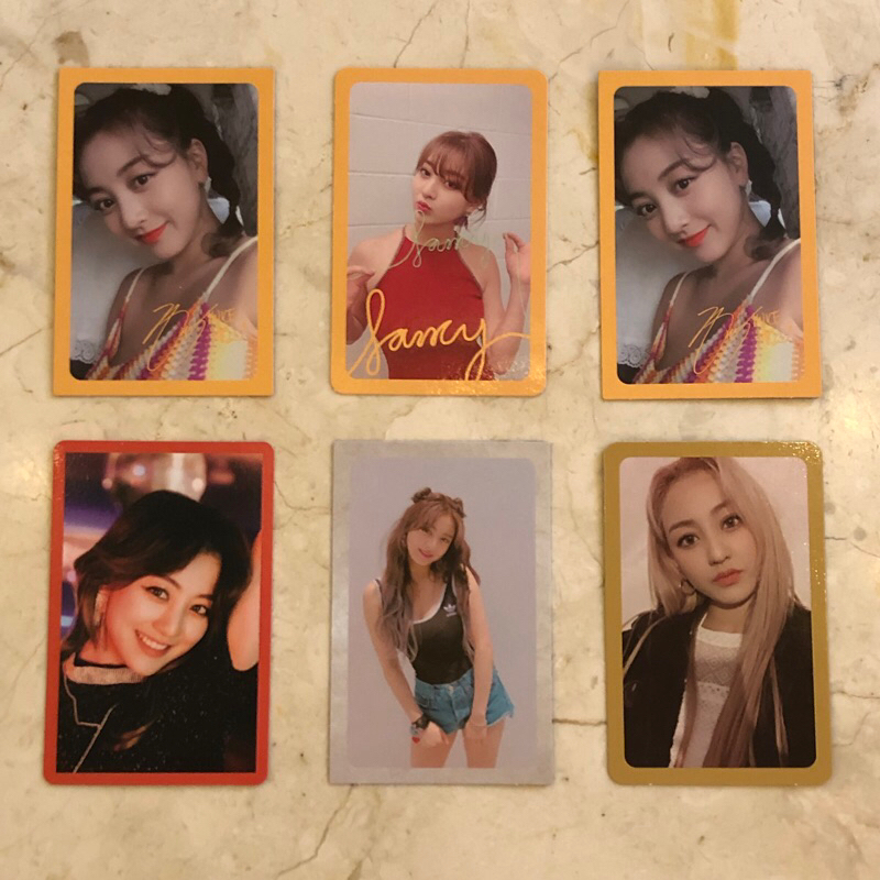 Jihyo Twice Official Photocard Take all