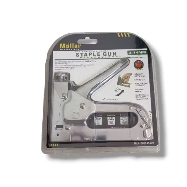 

Stapler Tembak Staples Steples Hekter Gun Tacker Jok 3 In 1 Mollar