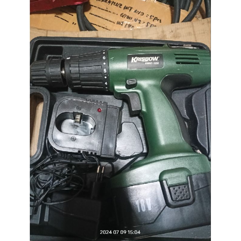 bor cas KRISBOW KW07-1232 komplit batrai 1