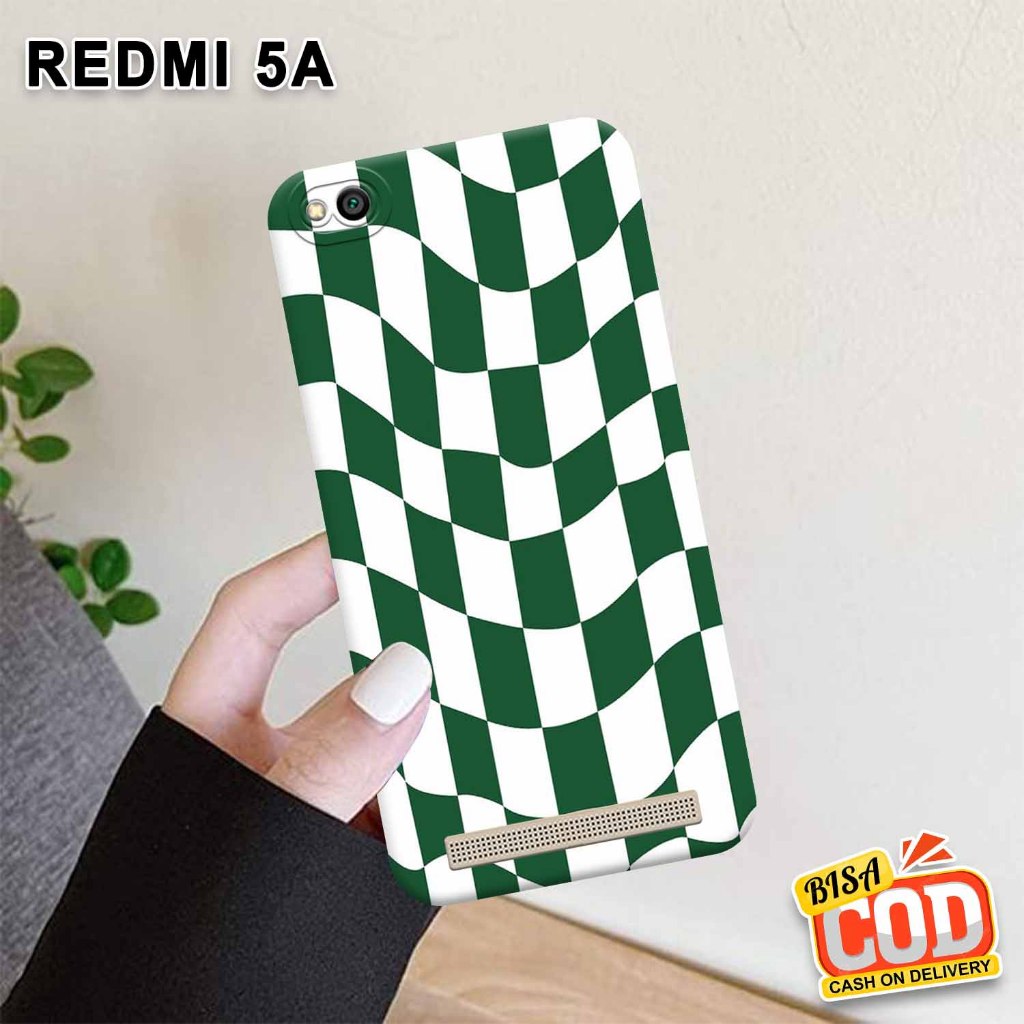 Case Hp - Redmi 5A - Casing Hp - Redmi 5A  - External_Acc  - Motif Catur- Fashion Case - Case Cewek 