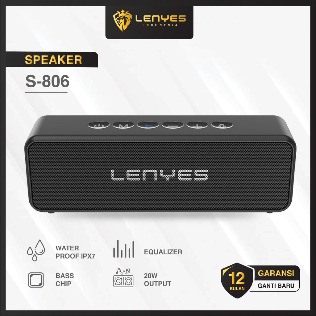 Speaker Lenyes S806 S821 S822 S819 S105 S805 S811 120W DSP Heavy Bass Subwoofer Speaker Wireless Bis