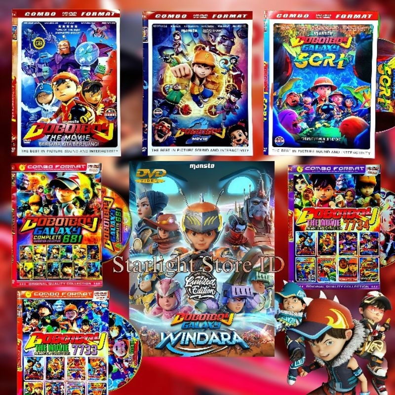 Kaset Film Boboiboy Galaxy The Movie Lengkap Terbaru Terpopuler - Kaset Video Film Kartun Anak Boboi