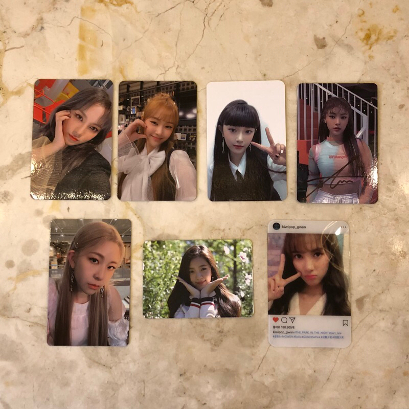 GWSN Photocard Take All Official Signed