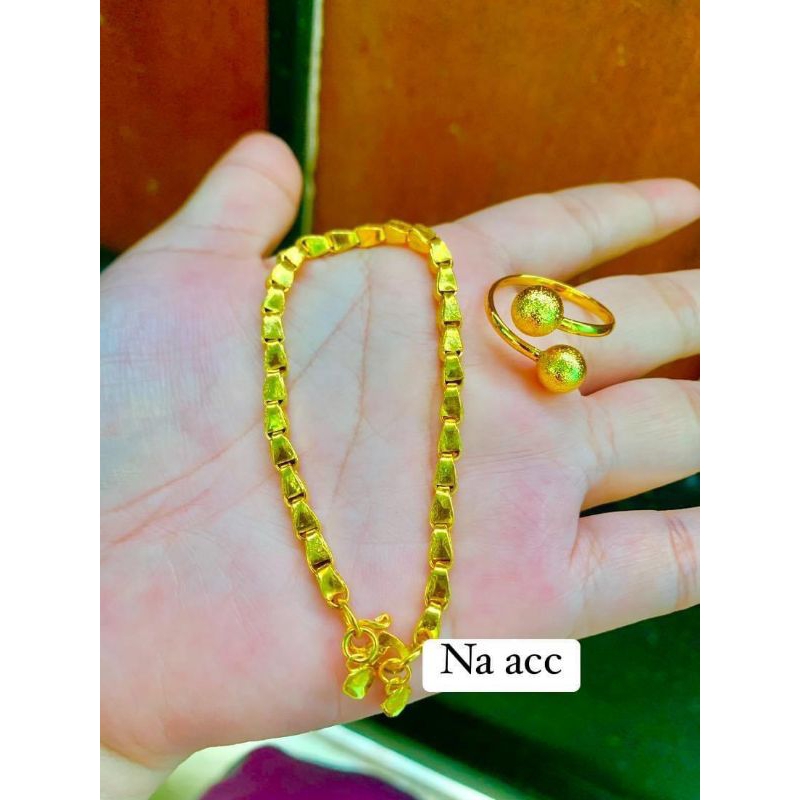 Gelang padi 2 sukulapis mas