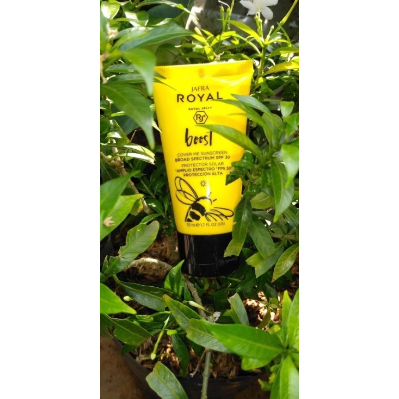 Original Produk "Royal Boost Yellow" By Jafra|Cover Me Sunscreen|Broad Spectrum SPF 30|Boost Kuning 