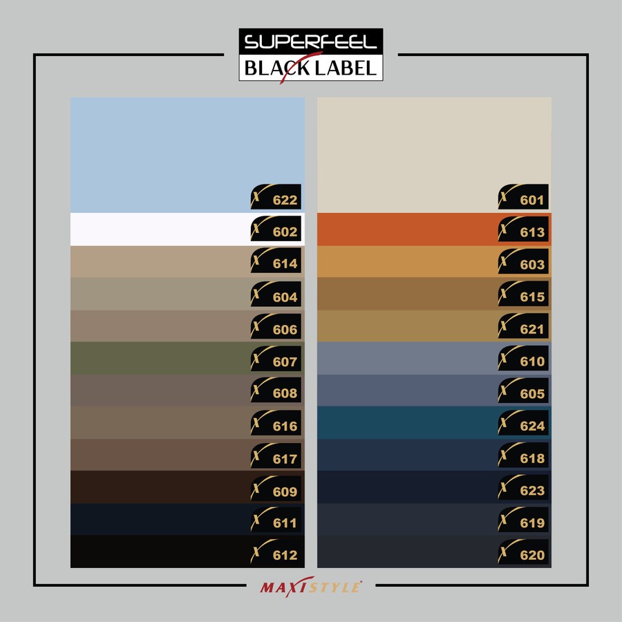 KAIN SUPERFEEL BY MAXISTLE - SALVAGE HITAM - BAHAN JAS  - SETELAN SERAGAM PEMDA POLISI Harga 10cm