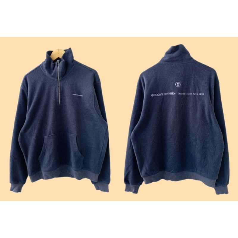 halfzip grooverhyme navy