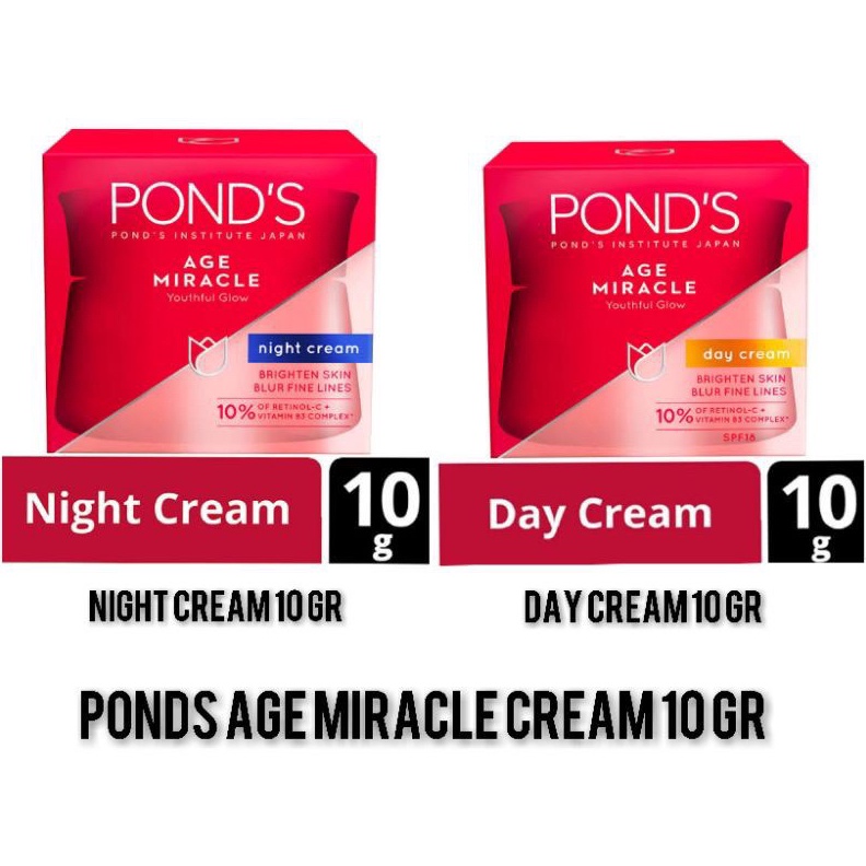 KODE P12V Ponds Age Miracle Krim Wajah Youthful Glow Day Cream dan Night Cream  Ponds Age Miracle Kr