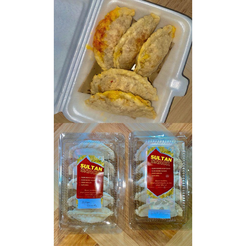 

Makanan Frozen Food Cireng Isi Ayam suwir,dll isi 5pcs