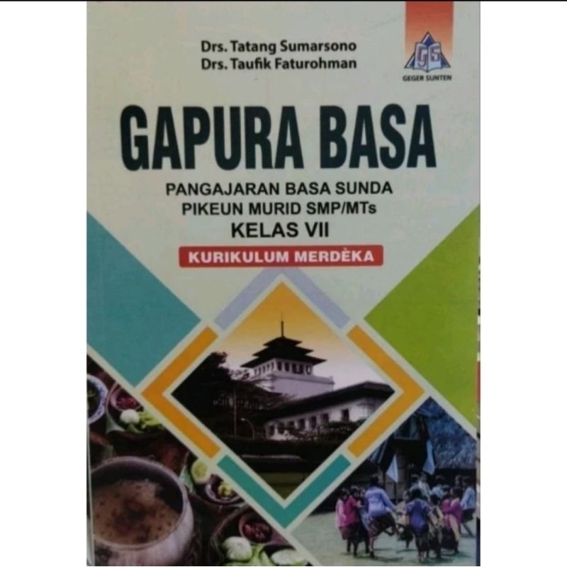 GAPURA BASA UNTUK KELAS 7 SMP KURIKULUM MERDEKA