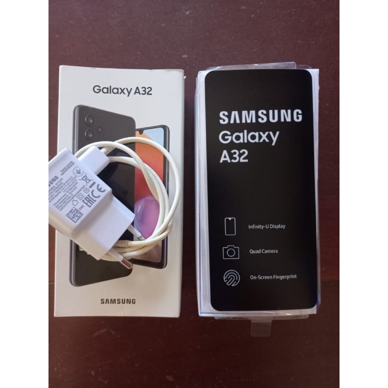 MEMORI BESAR Samsung Galaxy A32 second HP Ori mulus 8/128 bonus casing & cas