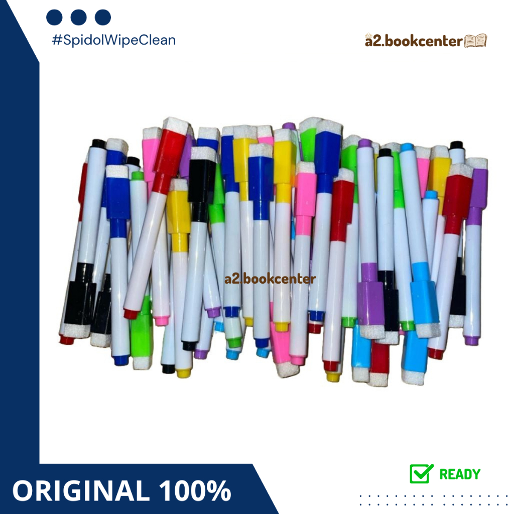 

[ABC] READY Spidol Wipe & Clean / Spidol White Board Mini