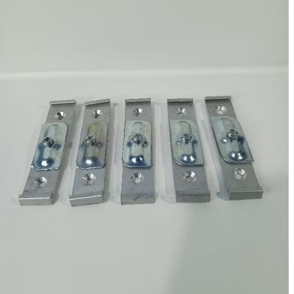 Bracket Double Plafon / Bracket Rel Gorden Kotak Oval Plafon/ Kaki Batang gorden