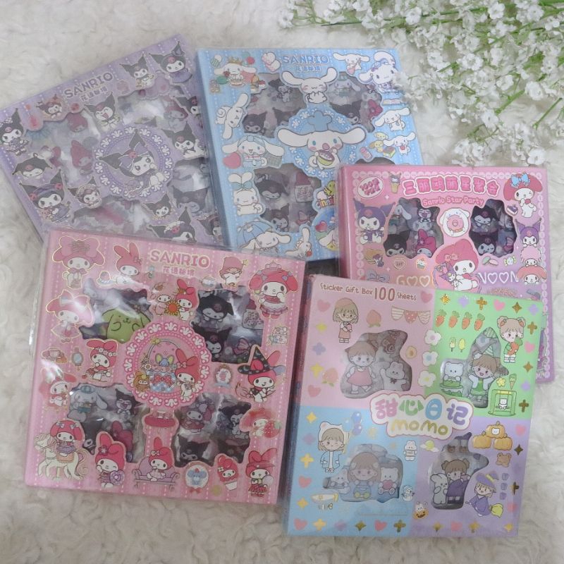 

STIKER SANRIO SENMU ISI 100 LEMBAR STICKER SANRIO ORIGINAL KUROMI MY MELODY