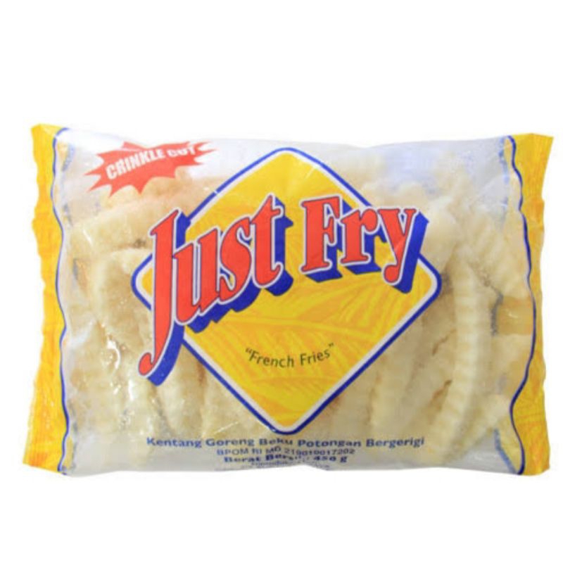 

JUST FRY French Fries Crinkle Cut 450gr