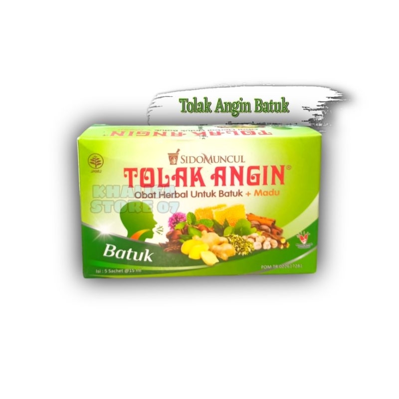 Tolak Angin Sidomuncul Batuk / Tolak Angin