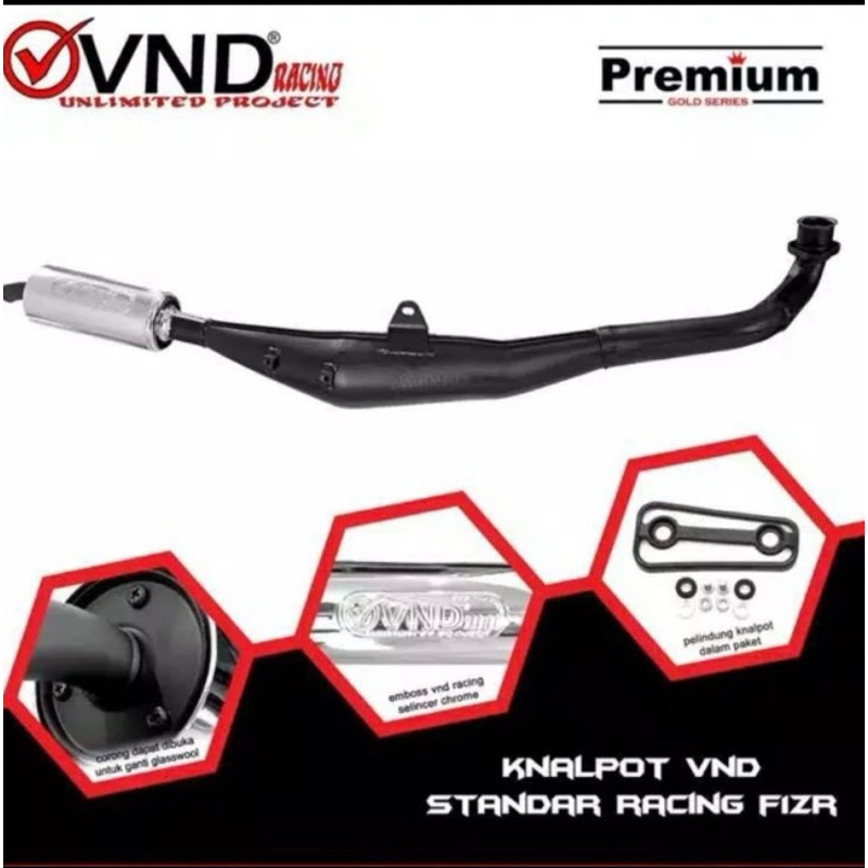 KNALPOT VND FIZR ORIGINAL 100%