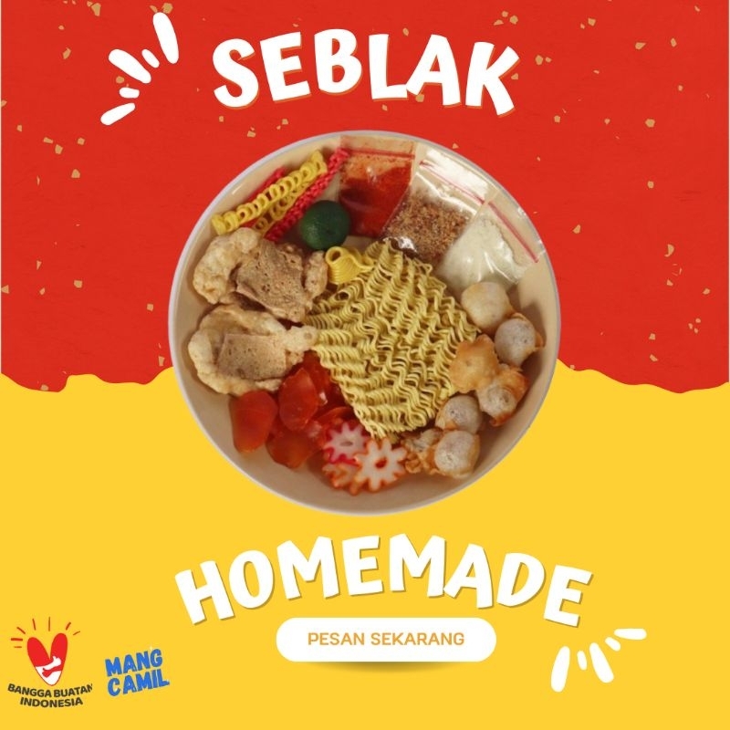 

MANGCAMIL SEBLAK INSTAN HOMEMADE PEDAS MANTAP