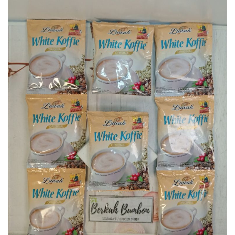 

White Koffie LUWAK sachet 20 g