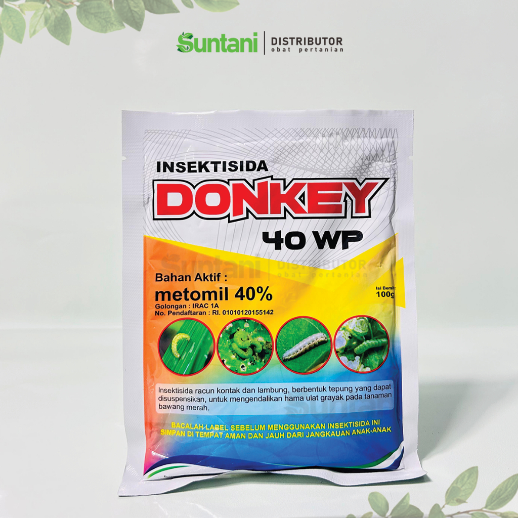Donkey 40wp 200gr Insektisida ( Obat ulat grayak ) seperti Dangkey - Original 100%