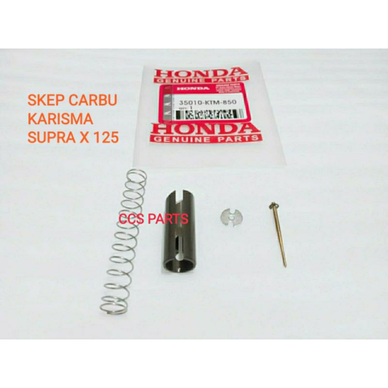 SKEP KARBU SET PER SKEP KARBURATOR PISTON KARISMA SUPRA X 125 BEST PRODUK KUALITAS ORIGINAL