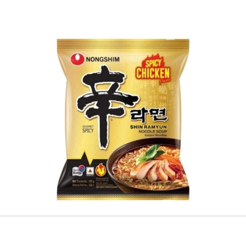 

Nongshim shin Ramyun spicy chiken