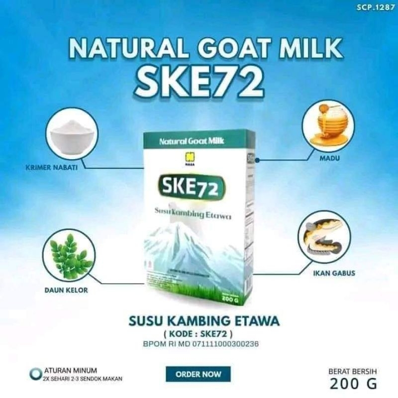 

4 pak susu kambing etawa
