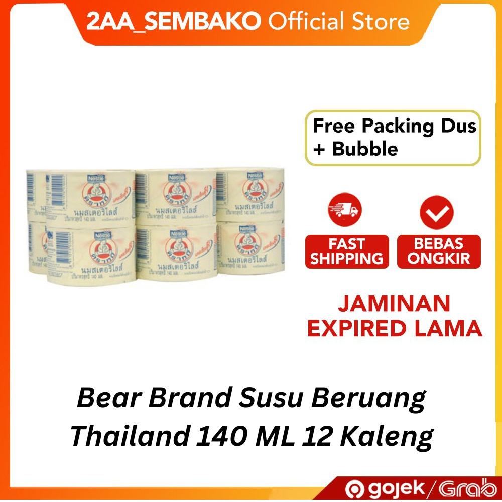 

Susu Beruang Thailand / Susu Bear Brand Thailand 12 Kaleng