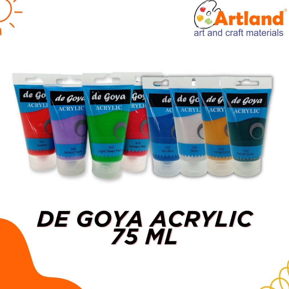

KODE T2Q9 DeGoya Acrylic Paint 75ml Cat Akrilik DeGoya 75ml