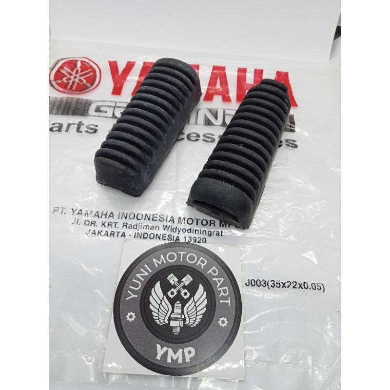 karet step footstep yamaha vixion lama vixion new scorpio ori