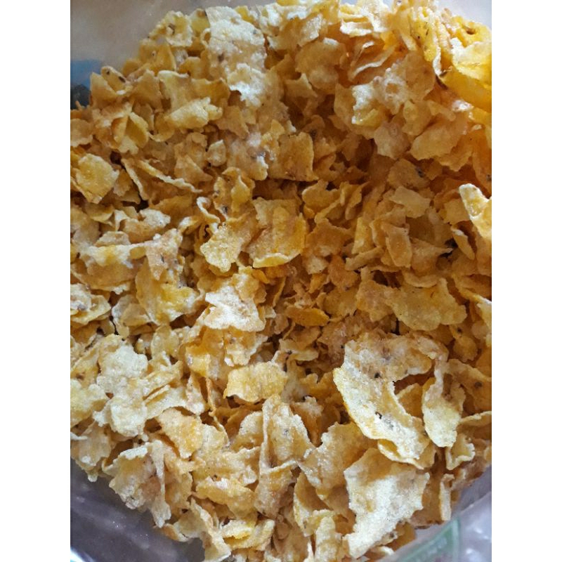 

Jagung gepuk/emping jagung asin-gurih 250 gr