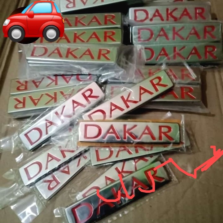 Emblem Dakar Mitsubishi Pajero Sport