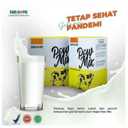 

Sun Hope Pow Mix menjadi suplemen wajib yang harus dimiliki oleh setiap keluarga di Indonesia