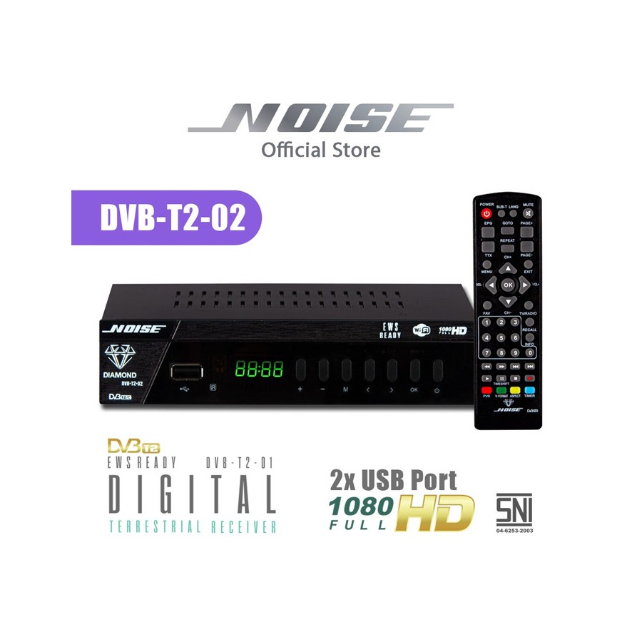 [JaVis] Digital STB NOISE Set Top Box Noise Diamond DVB T2 01 Receiver TV STB