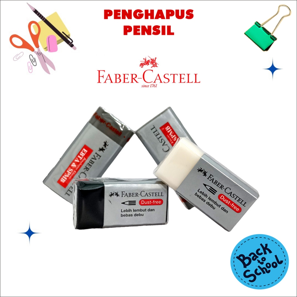 

FABER CASTELL PENGHAPUS PENSIL | PENGHAPUS PENSIL FABER CASTELL | FABER CASTEL ERASER