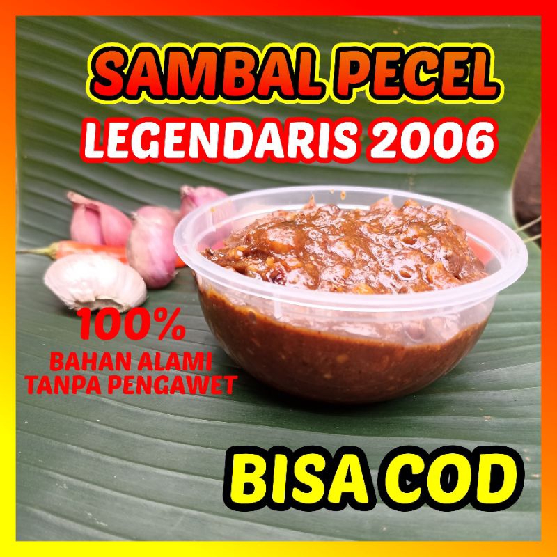 

Sambal Kacang - Bumbu Kacang 100% BAHAN Alami tanpa Pengawet (200gr)