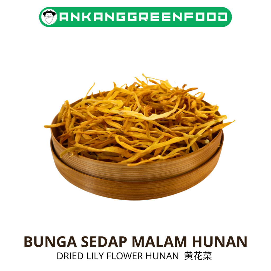 

[250-500gr] Bunga sedap malam hunan/ kimcam/ dried lily flower hunan/ 黄花菜