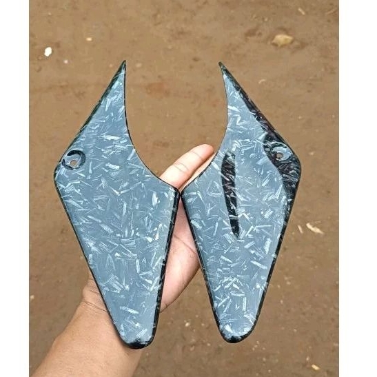 cover body tengah ninja rr old sambungan body ninja rr old carbon