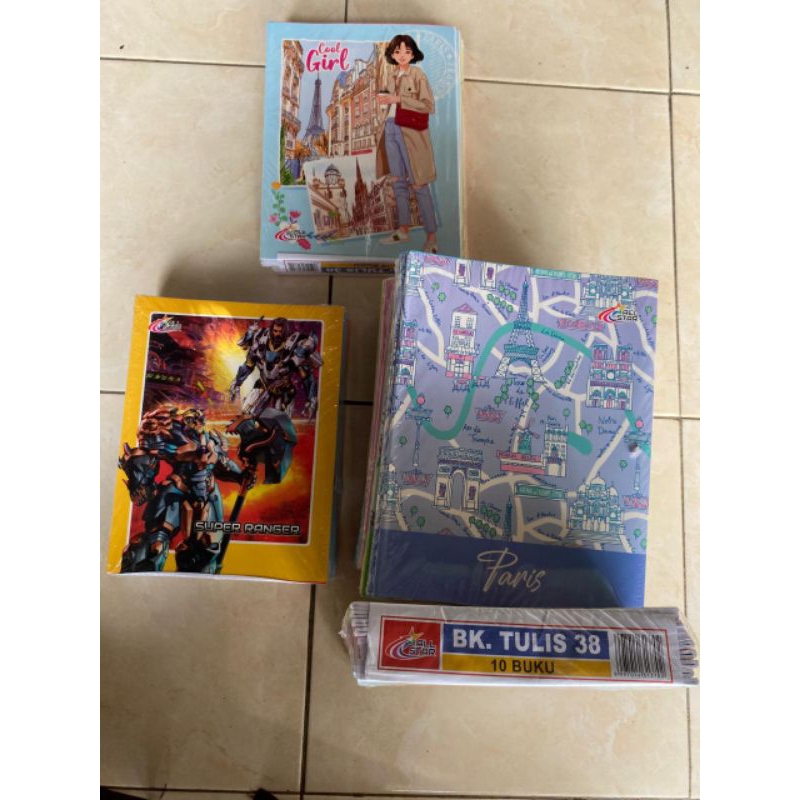 

buku tulis 38 lembar isi 10pcs