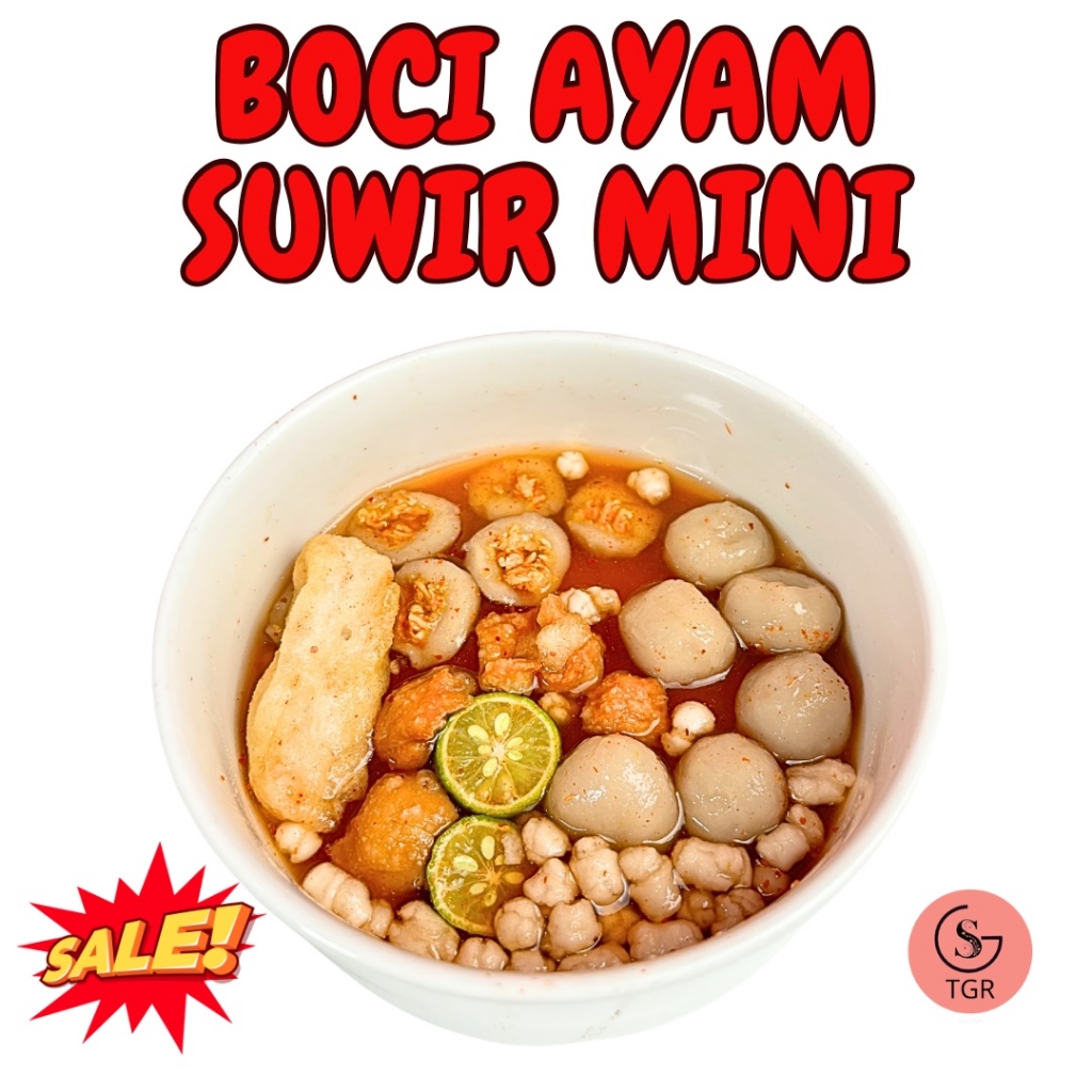 

1 BUNGKUS BOCI ISI AYAM SUWIR - CILOK MINI