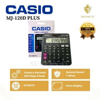 

HJK Kalkulator Casio DJ-120D Plus , MJ 120 D Original
